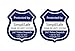 SimpliSafe Window Decals Pack of 2
