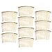 MagiDeal 10 Pieces Vintage Handmade DIY Wire Comb Metal Hair Combs Base 4 Colors Plated Women's DIY Wedding Bridal Hair Jewelry - gold