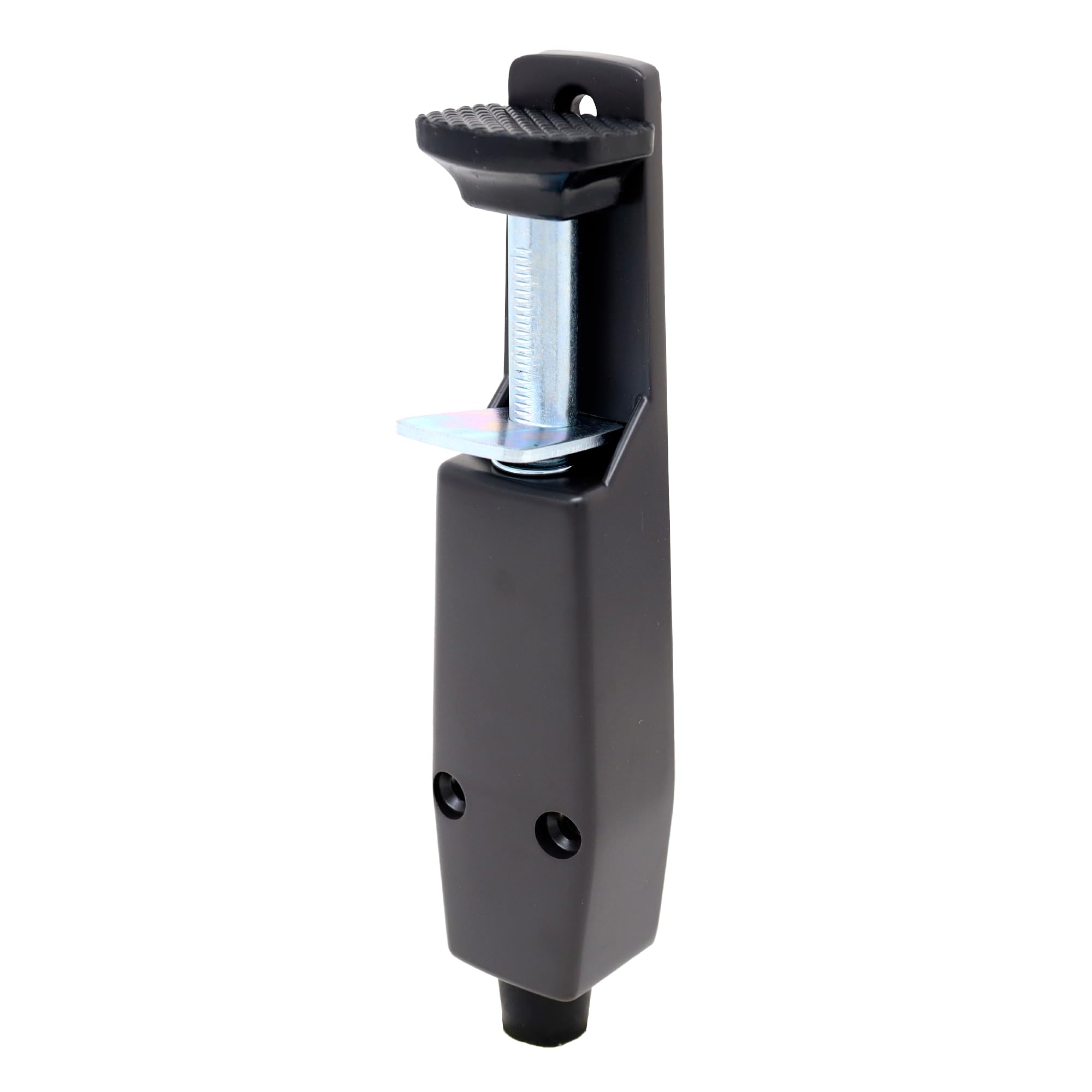 Photo 1 of SUMMIT DOORWARE Heavy Duty Spring Loaded Step Down Door Stopper - Door Holder Ideal for Residential & Commercial Use - Duronotic Finish
