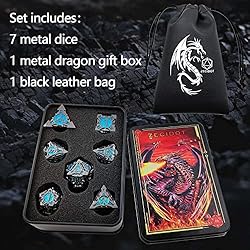DND Dungeons and Dragons Dice with Gift Box & Dice