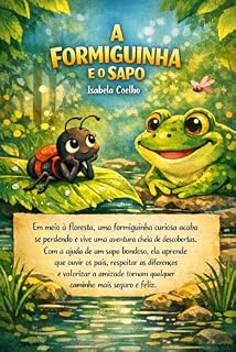 Livro A FORMIGUINHA E O SAPO: A união entre as espécies