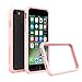 iPhone 8 / iPhone 7 Bumper Case [CrashGuard by RhinoShield] | Shock Absorbent Slim Design Protective Cover [3.5 M/11ft Drop Protection] Apple - Shell Pink