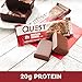 Quest Nutrition Protein Bar, Chocolate Brownie, 20g Protein, 5g Net Carbs, 180 Cals, 2.1oz Bar, 1 Count, High Protein, Low Carb, Gluten Free, Soy Free