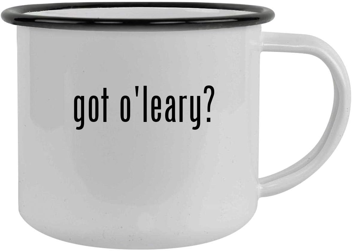 got o'leary? - 12oz Camping Mug Stainless Steel, Black