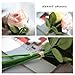 CQURE Artificial Fake Flowers Silk Artificial Roses 9 Heads Bridal Wedding Bouquet for Home Garden Party Wedding Decoration (Colorful)