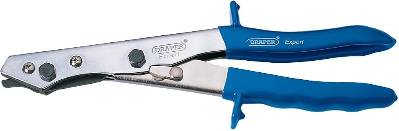 Draper Expert Hand Nibbler for Metal Sheet Plastic 250 mm Blue