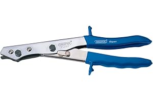 Draper 35748 Expert Hand Nibbler for Metal Sheet, Plastic,Blue,250 mm