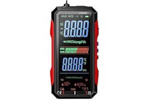 YobiLife FS899S USB Rechargeable Smart Digital Multimeter, Large Color Display with Backlight, NCV Non-Contact Voltage Detect