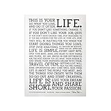 Holstee Manifesto Poster (White) (12x16)