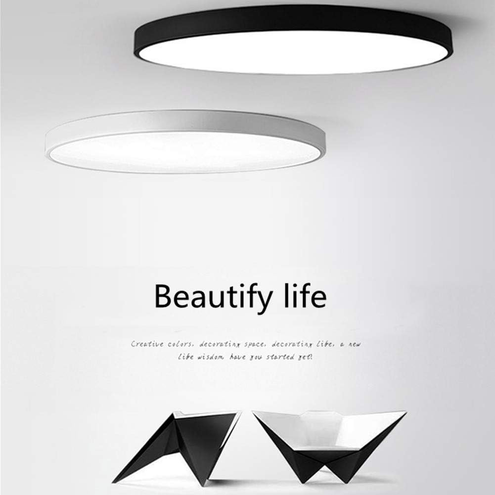 Chinmy LED Deckenleuchte Badezimmerlampe, 36W rund 50cm im Durchmesser