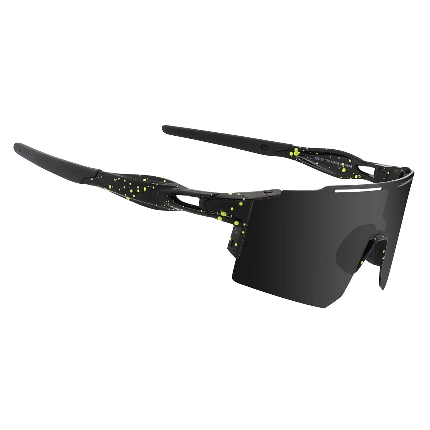 Photo 1 of OULAIQI Cycling Sunglasses for Cycling Men Women Baseball Glasses 1 Lens