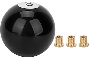 for Shifter knob 8 Ball 8 Ball Gear Stick Knob Universal Black 8 Billiard Ball Round Car Gear Shift Knob Lever Handle Shifter