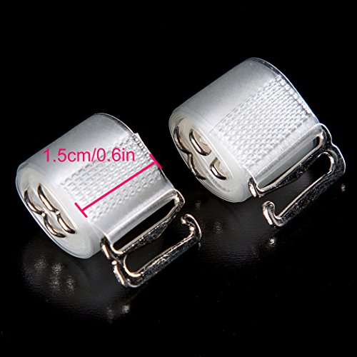 Bra Straps, Invisible Soft Clear Replacement Shoulder Straps Transparent & Removable - Thumbnail 2