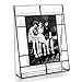 Clear Glass Picture Frame 5x7 Photo Display Desk Accessories Tabletop Home Décor Family Wedding Anniversary Engagement Graduation Gift J Devlin Pic 112 Series
