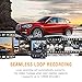 TOGUARD Uber Dual Dash Cam Infrared Night Vision Car Driving Recorder FHD Dual 1920x1080P Front and Cabin Dash Camera 2