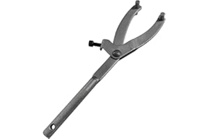 NYTKL Adjustable Locking Spanner Wrench, Magneto Fly Wheel Clutch Hub Rotor Sprockets Wrench Holder, Flywheel Puller Fan Clutch Removal Tool for Scooter Motorcycle Accessories