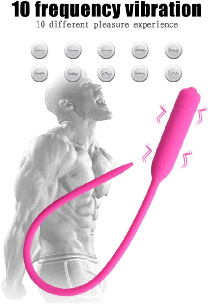 Portable Silicone Soft Vibrating Stimulator Plug Uřêthřal Block Sounds Dilators for Male Small Pleasure Massage Toys