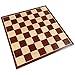 Erebus Chess Board with Inlaid Mahogany Wood, Medium 13 x 13 Inch, Board Only