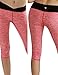 Yoga Reflex Women's Yoga Running Workout Capris Pants Hidden Pocket (XS-2XL)