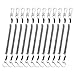 Booms Fishing T04 Fishing Lanyards Fishing Tool/Pole Safety Coil Lanyard Retractable Wire Inside Tup Cover 12pcs