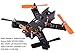 GEPRC X110 FPV Racing Drone Carbon Fiber Quadcopter Frame Micro Kit for Mini FPV Drone Quadcopter Frame Support 1106 1306 Brushless Motors by Crazepony (H210)