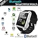[Prime] U8 Bluetooth V4.0 Bluetooth Wrist Smart Watch WristWatch UWatch for IOS Android iPhone 4/4S/5/5C/5S Samsung S2/S3/S4/Note 2/Note 3 HTC Sony Blackberry (Silver)