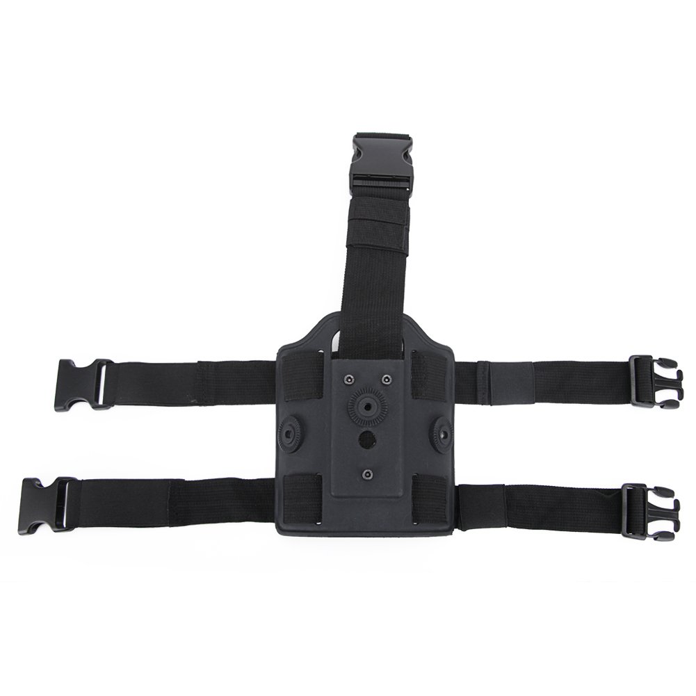 WISEONUS Tactical Leggings Device Holster Drop Leg Platform Strap Bag Pouch