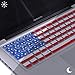 HDE Patriotic Silicone Rubber Keyboard Skin Cover for Macbook Pro Non Retina 13/15/17 (American Flag)