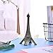 ESHATO Bronze Metal Eiffel Tower Statue, 7inch Decorative Figurine Replica Stand Holder for Cake Topper Table Decor Gift Party Home Decoration