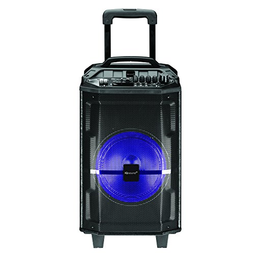 IQ Sound Audio DJ Party Lights Loud Speakers Bluetooth Wireless