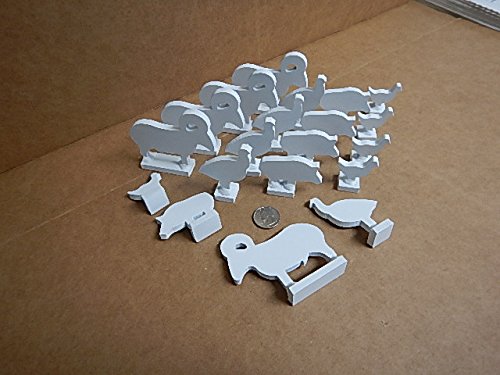 NRA IHMSA 1/10 Tenth Scale Airgun Targets 20 Piece All 1/4