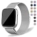 Oitom Compatiable Metal Bands Replacement for Fitbit Versa,Small 5.1"-6.7",Silver primary