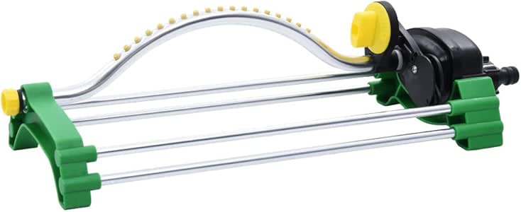 Festnight Aspersor Oscilante con 18 Chorros Aspersor oscilante para