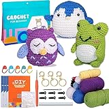 Wutubug 3PCS Crochet Kits for Beginners Crochet