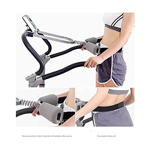 Gululu-Foldable-Treadmill-Manual-Treadmill-with-150-kg-Capacity-and-Double-Wheels-Low-Noise-Portable-Treadmill-for-Running Gululu Foldable Treadmill, Manual Treadmill with 150 kg Capacity and Double Wheels, Low Noise Portable Treadmill for…