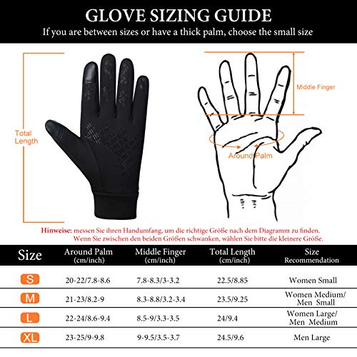 KELOYI Handschuhe Herren Damen Fahrradhandschuhe Touchscreen Winter Winddicht rutschfest Winterhandschuhe Outdoor Warme… – Bild 7