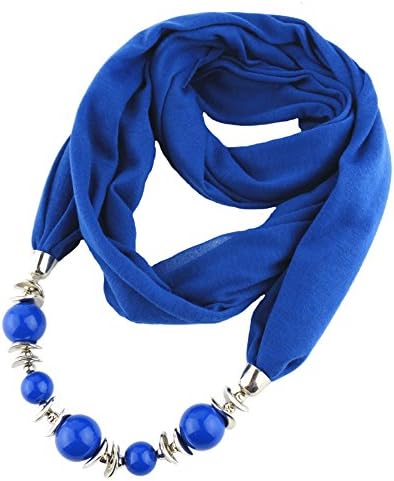 Beads Pendant Round Neck Collar Necklace Neckerchief Scarf Necklaces Women Ethnic Jewelry Vintage Accessories