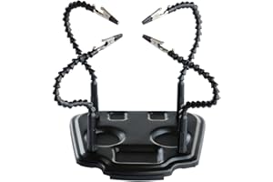 Stanz (TM) Helping Hands Soldering, Third Hand Soldering Tool PCB Holder Four Arms Helping Hands Crafts Jewelry Hobby Worksho
