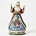 Jim Shore Heartwood Creek Wish You A Merry Christmas Santa 4053703 Figurine