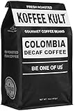 Koffee Kult Colombian Decaf Coffee, Medium Roast, Water Process Chemical Free (Ground)