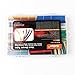 Salipt Sheaths for Electric Cables，Heat Shrink Tubing 7 Colors 9 Sizes Assortment Kit (385Pcs)
