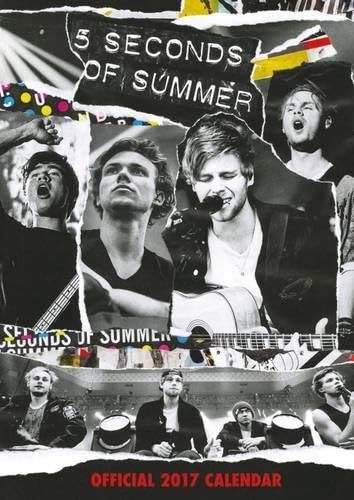 5 Seconds Of Summer Official 2017 Calendar - A3 Wall Calendar 2017