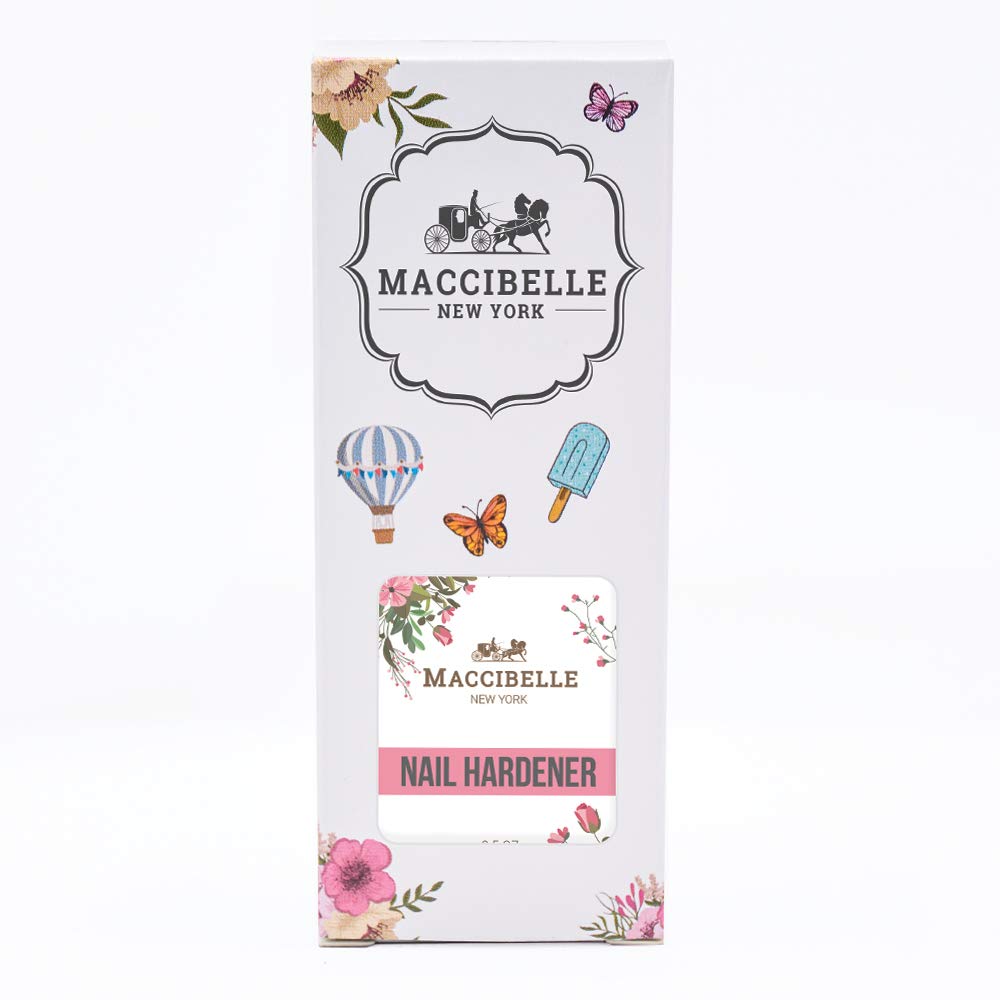Maccibelle Nail Hardener - Strongest Formula on The Market! Strengthener Nail Repair 0.5 Ounce : Beauty