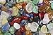 Fantasia Materials: 2 lbs Premium Brazilian Tumbled Polished Natural Stones Assorted Mix - Medium - 1