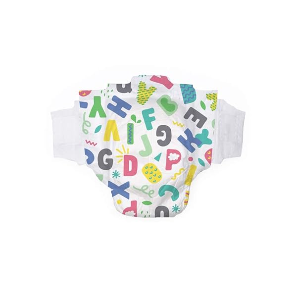 HELLO BELLO DIAPERS, NEWBORN, 35 COUNT, ALPHABET SOUP DESIGN