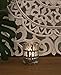 Glass Tealight Candle Holder - “Work Hard And Be Proud Of What You Achieve”