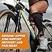 CopperJoint Compression Calf Sleeve - Copper-Infused High-Performance Design, Promotes Proper Blood Flow, Offers Superior Compression and Support for All Lifestyles - Pair