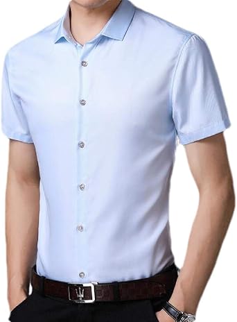 men's spread collar dress shirts