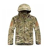 CS010918001 Coldstar Waterproof Military Tactical Combat Softshell Jacket Outdoor Camping Hiking Camouflage Hoodie Coat