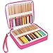120 Slots Pencil Case, Travel Portable Colored Pencil Holder Pen Bag Pouch for Artist Students